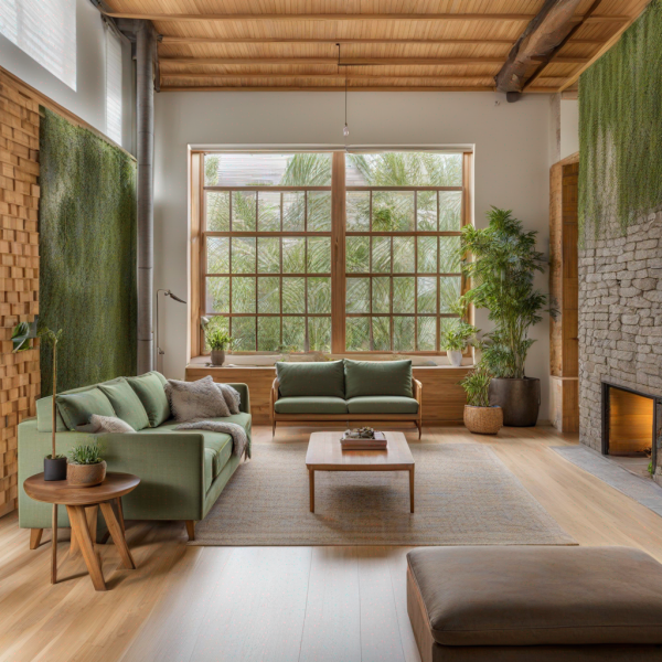 Biophilic Living Room