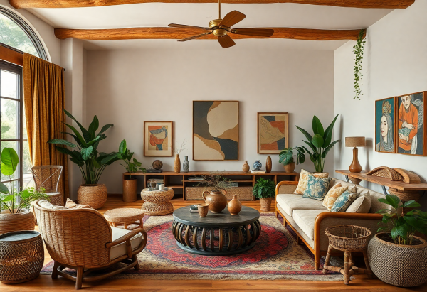 Bohemian Living Room