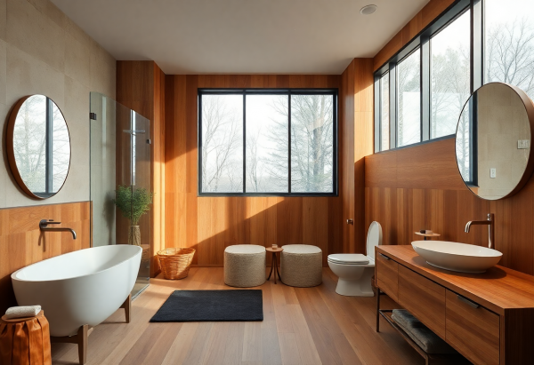 Mid-Century Modern Bathroom