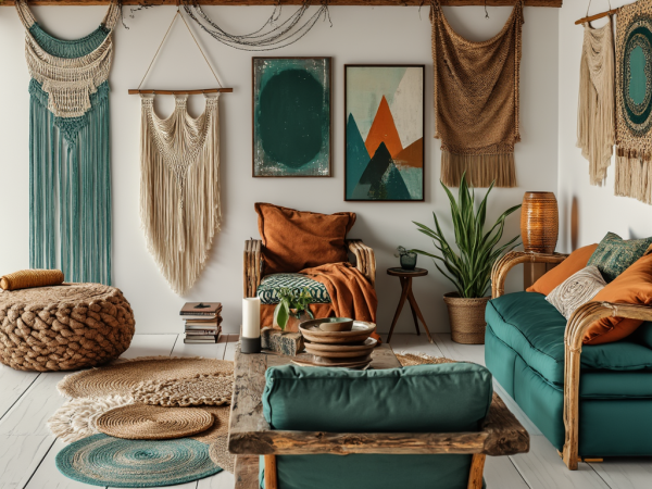 New Bohemian Living Room