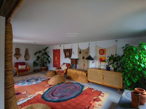 New Bohemian Living Room