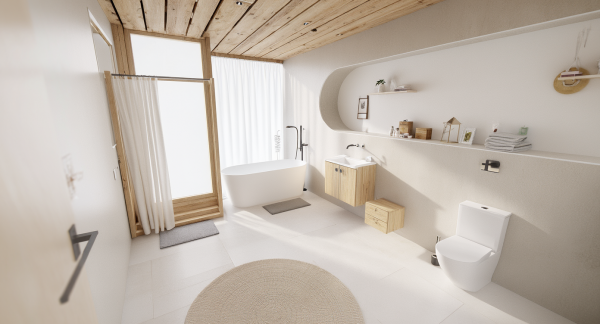 New Scandinavian Bathroom