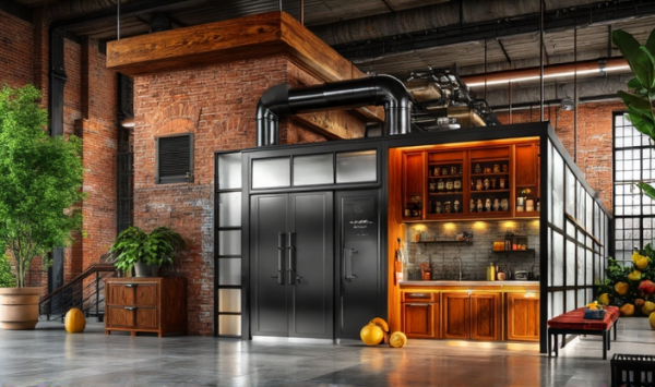 New Industrial Kitchen
