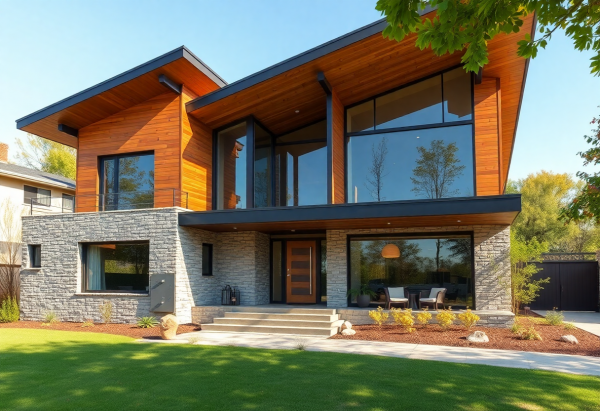 Mid-Century Modern House Exterior