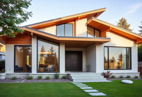 Mid-Century Modern House Exterior