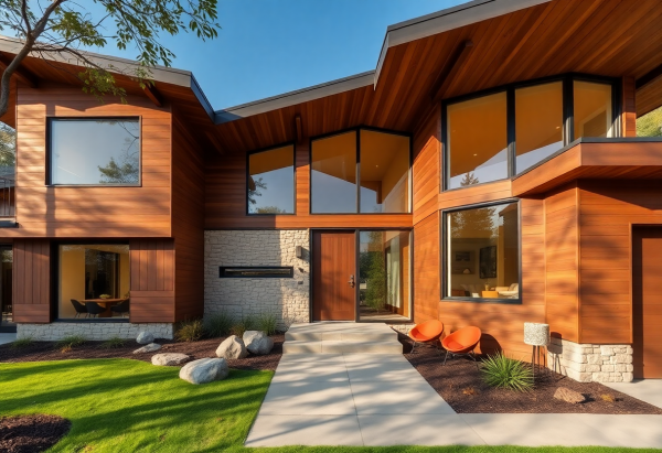 Mid-Century Modern House Exterior