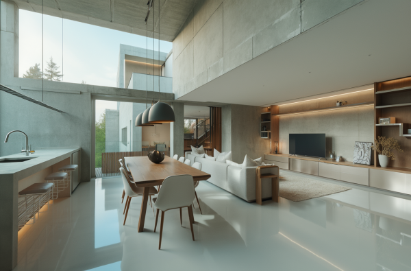 New Contemporary Living Room
