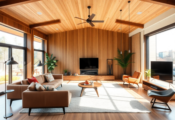 Mid-Century Modern Living Room