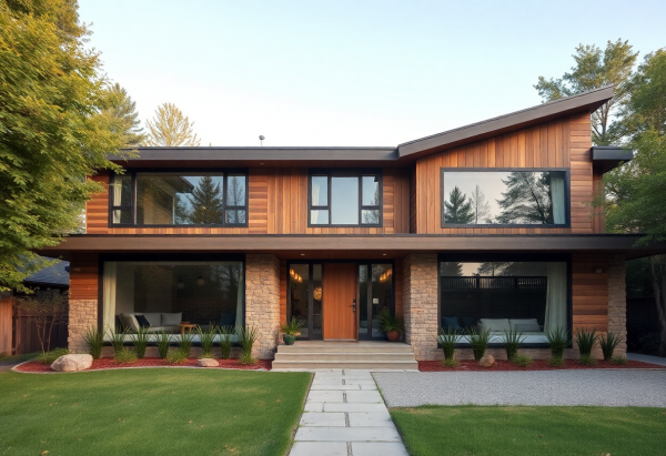 Mid-Century Modern House Exterior