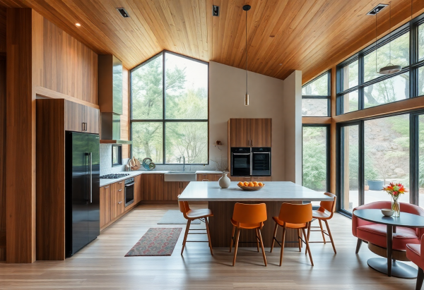Mid-Century Modern Kitchen