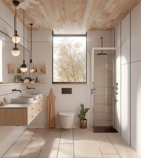 New Scandinavian Bathroom