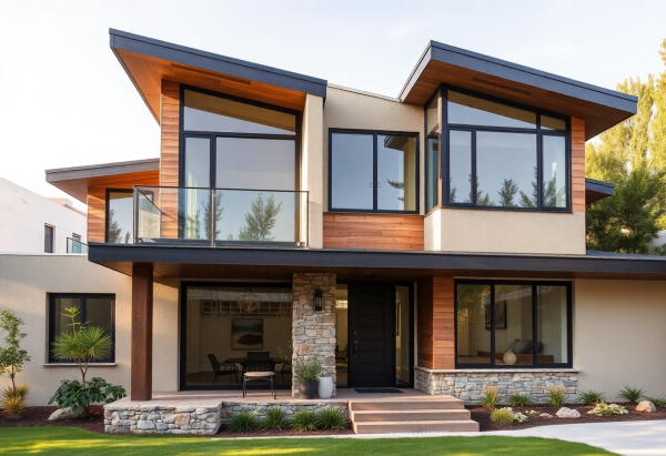 Mid-Century Modern House Exterior