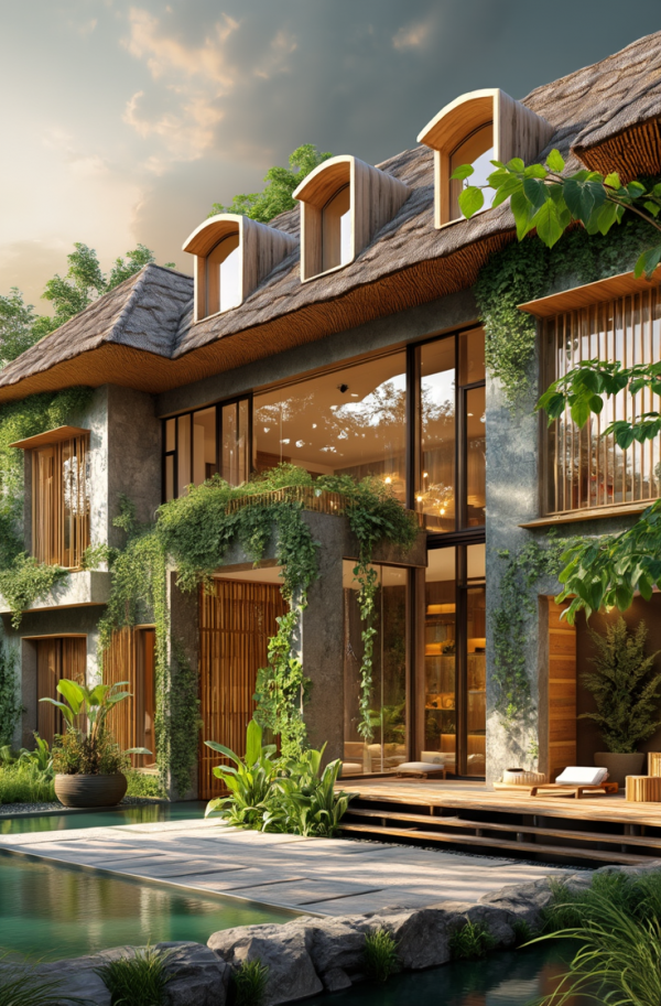 New Biophilic House Exterior