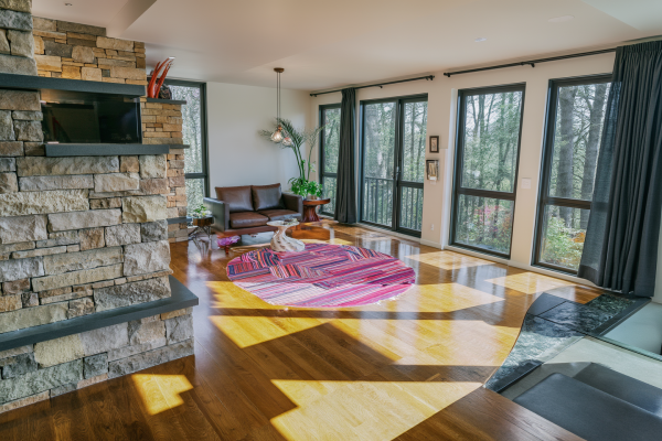 New Mid-Century Modern Living Room