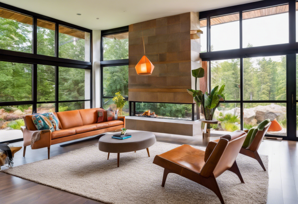 Mid-Century Modern Living Room