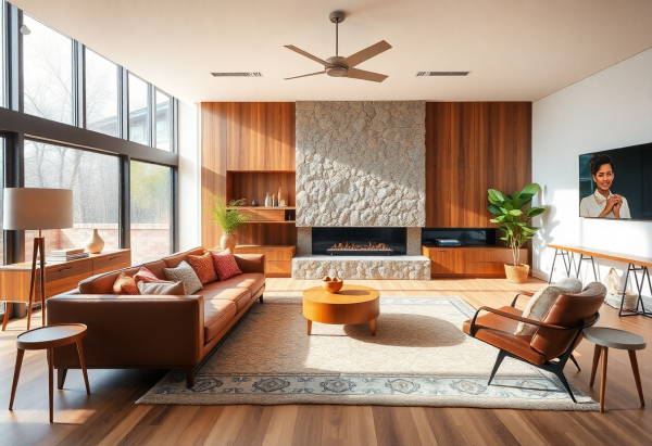 Mid-Century Modern Living Room