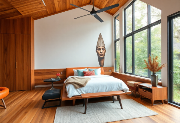 Mid-Century Modern Bedroom