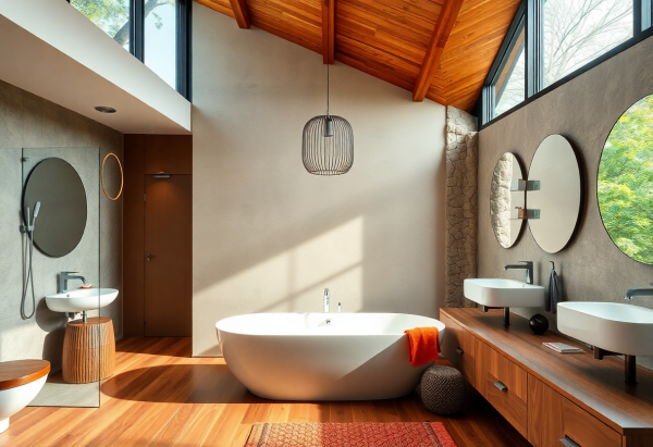 Mid-Century Modern Bathroom