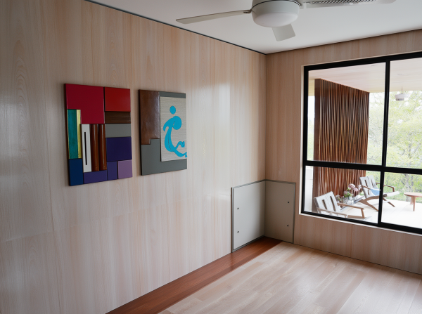 New Mid-Century Modern Bedroom