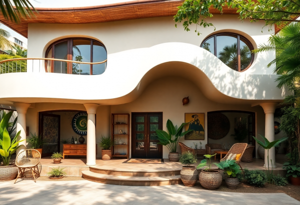 Bohemian House Exterior