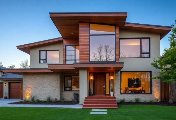 Mid-Century Modern House Exterior