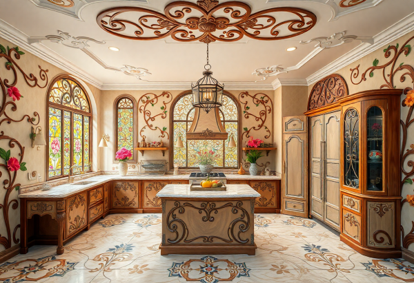 Art Noveau Kitchen