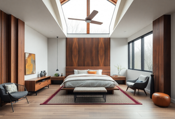 Mid-Century Modern Bedroom