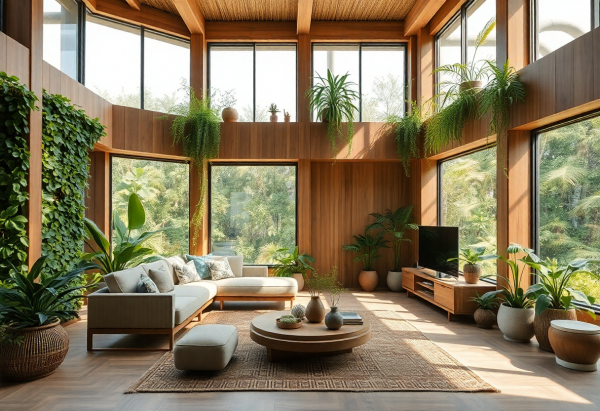 Biophilic Living Room