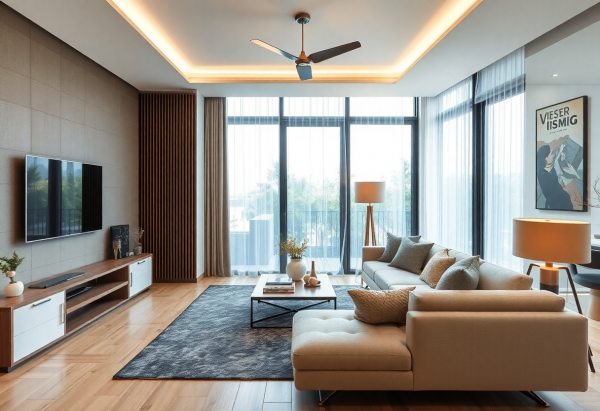 Custom Style Living Room