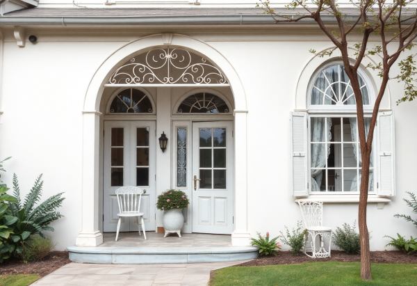Shabby Chic House Exterior