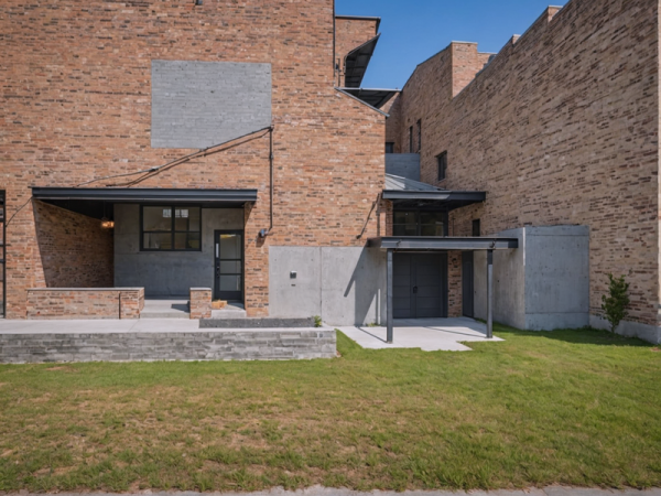 New Industrial House Exterior