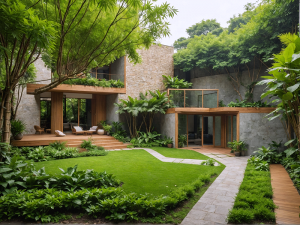 New Biophilic House Exterior