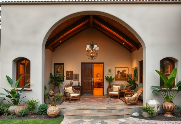 Bohemian House Exterior