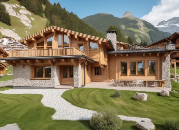 New Alpine House Exterior