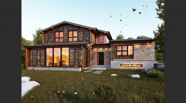 New Alpine House Exterior