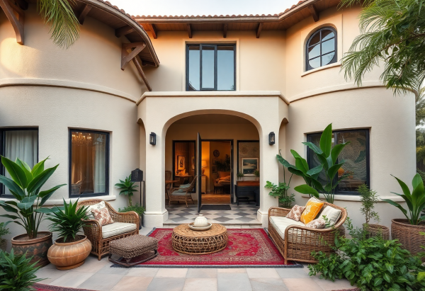 Bohemian House Exterior