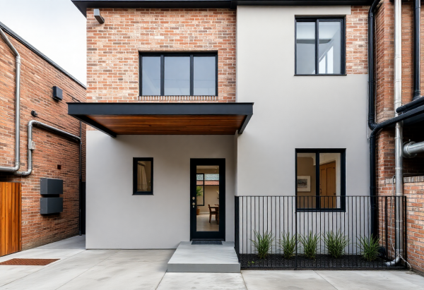 Industrial House Exterior