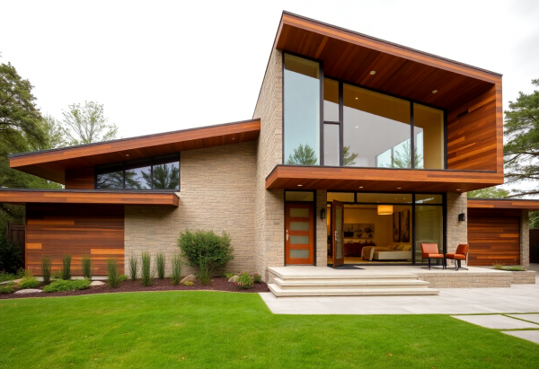 Mid-Century Modern House Exterior