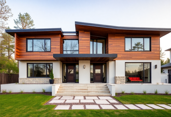 Mid-Century Modern House Exterior