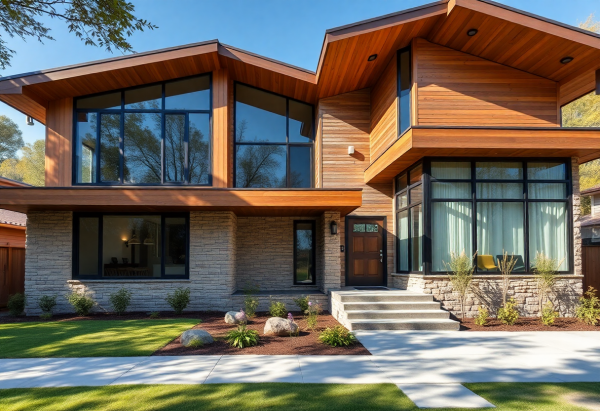 Mid-Century Modern House Exterior