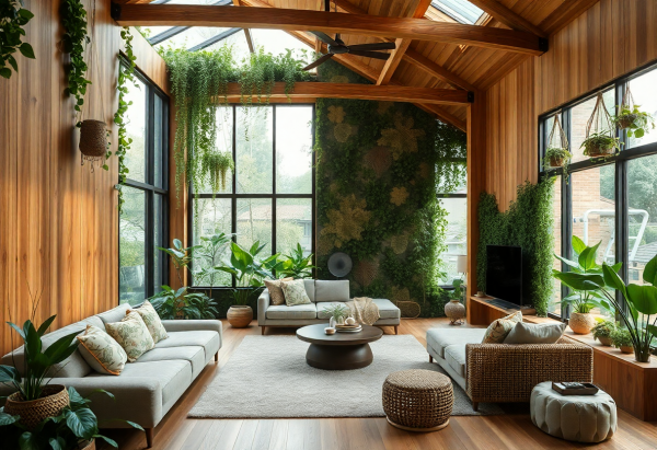 Biophilic Living Room