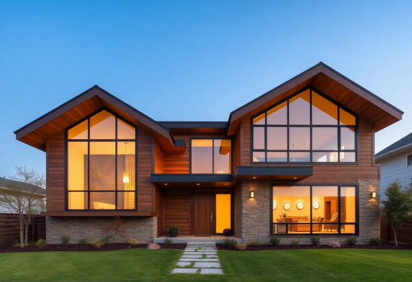 Mid-Century Modern House Exterior