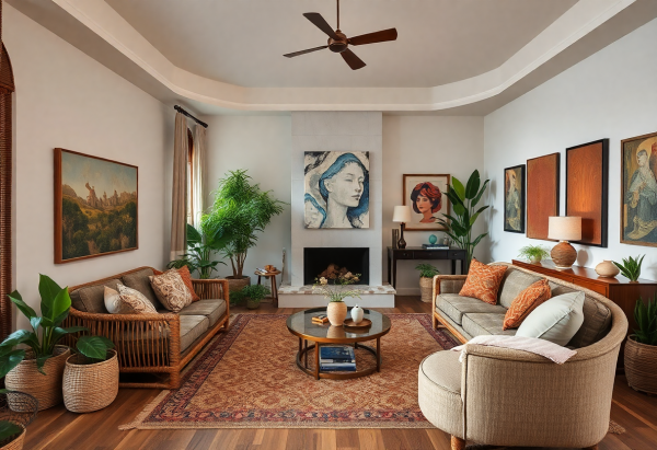 Bohemian Living Room