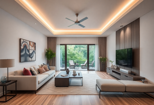 Custom Style Living Room