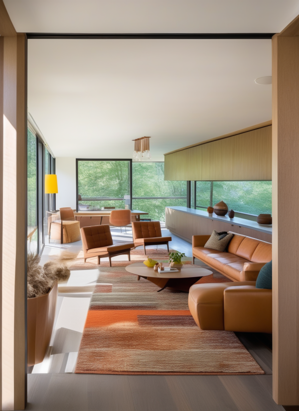 Mid-Century Modern Living Room