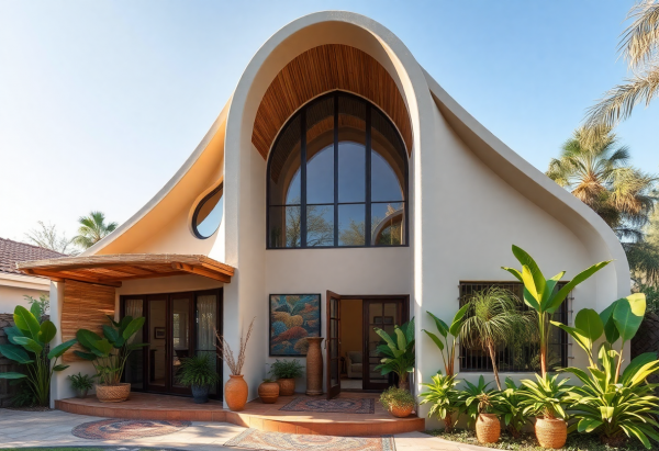 Bohemian House Exterior