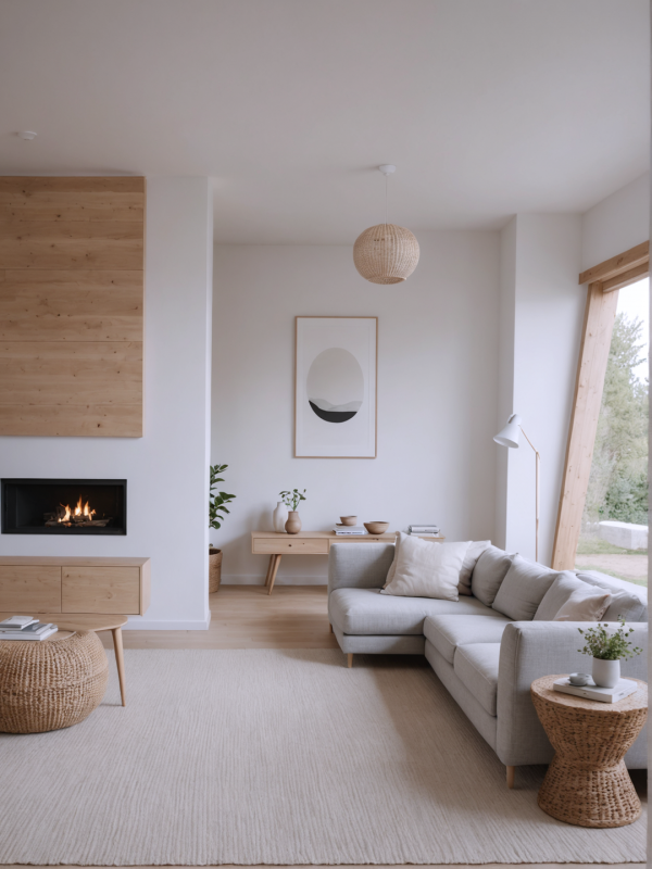 New Scandinavian Living Room