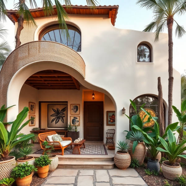 Bohemian House Exterior