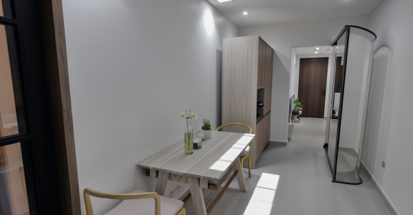 New Minimalist Dining Room