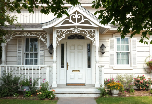 Shabby Chic House Exterior